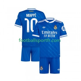 Tenue Real Madrid Kylian Mbappé 10 Enfant Troisieme 2025-2026 Maillot de Foot